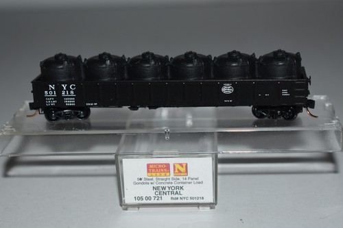 Góndola escala N MTL 10500721 New York Central 50' con carga 501218 C47354 | Zustand: Used