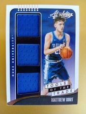 2021-22 Panini MATTHEW HURT-Chronicles Absolute Draft-Tools of the Trade #ATT-MH