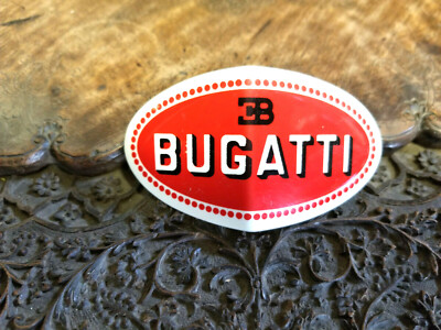 Bugatti Radiator Emblem Medallion V Shaped