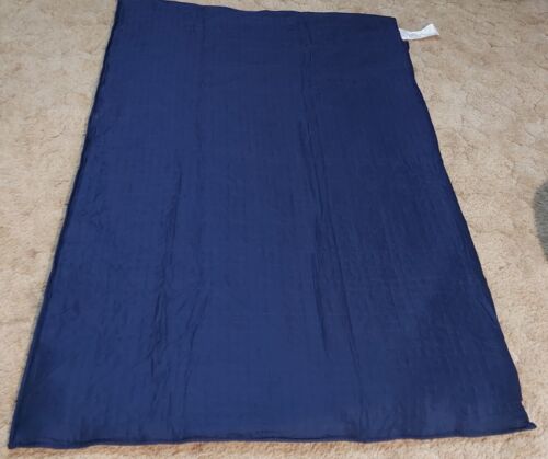 Gravity BLUE Premium Weighted Blanket Micro Fleece Duvet Cover 48