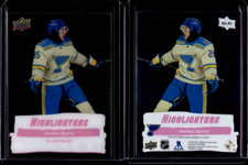 2022-23 Upper Deck Series 2 Highlighters Pink #HL-21 Jordan Kyrou