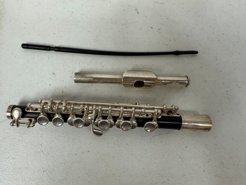 Gemeinhardt 4PSH Piccolo Solid Silver Headjoint mit Koffer & Reinigungsstab