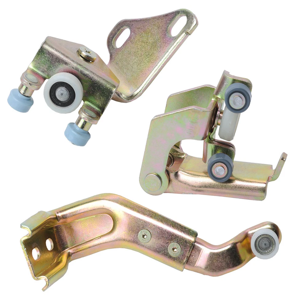Kit de rodillos de puerta corredera inferior + media + superior derecha de 3 piezas para Mercedes-Benz Foto 3 de 4