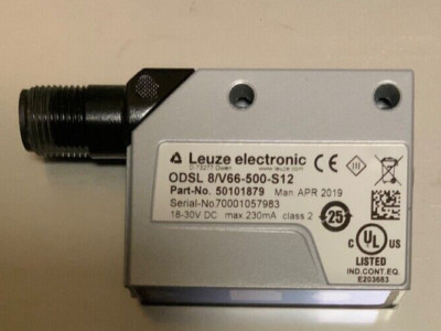 LEUZE ODSL 8/V66-500-S12 50101879 Laser Distance Sensor