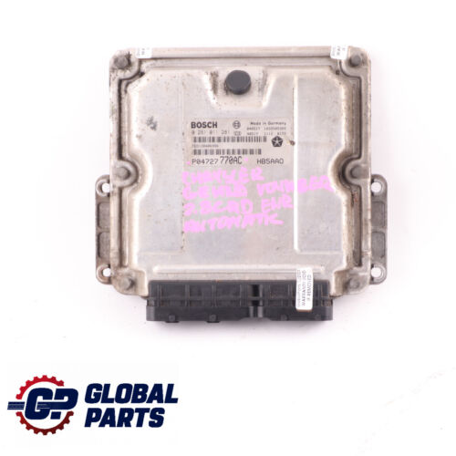 Chrysler Grand Voyager 2.8CRD Diesel 163HP Engine Unit ECU P04727770AC Automatic - Picture 1 of 12