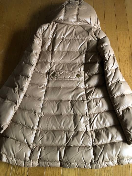 Burberry London Blue Label Hooded Coat Beige Nylon Nova Check Size 38 For Women thumbnail 7