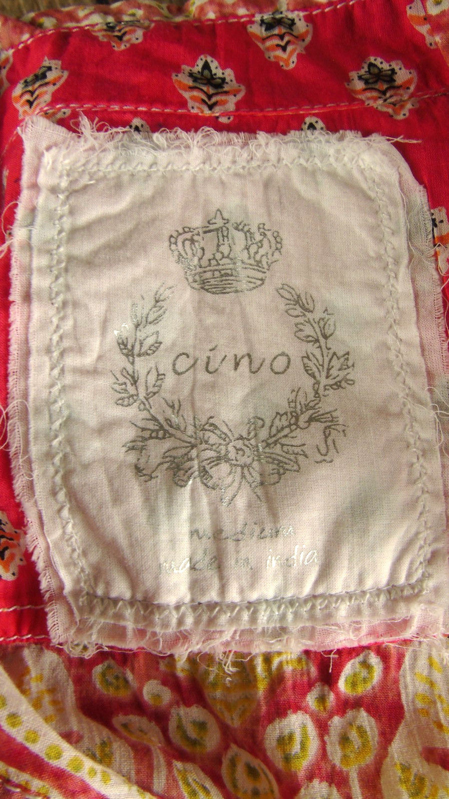 Cino Medium Floral Patterned Button Front Blouse … - image 3