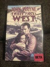 BetaMax-Three Faces West-MULTIPLE Betamax Tapes SHIP FREE , SEE STORE