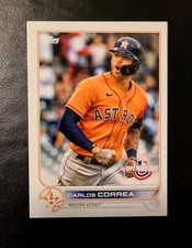 2022 Topps Opening Day- Carlos Correa, Card #37, Base Card