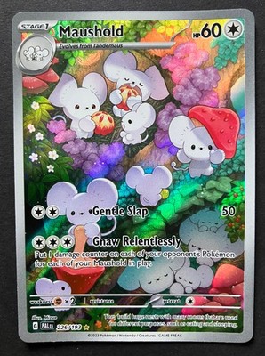 Maushold 226/193 Paldea Evolved FULL ART ILLUSTRATION RARE HOLO Pokemon Karte NM