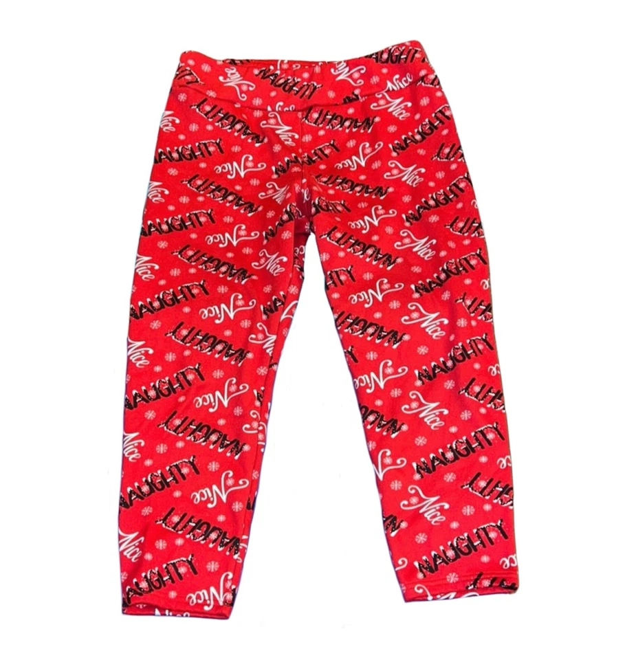 Rojo Blanco Copo de Nieve Navidad Festivo Vacaciones Travieso Bonito Estampado Forrado de Piel Sintética Foto 3 de 4