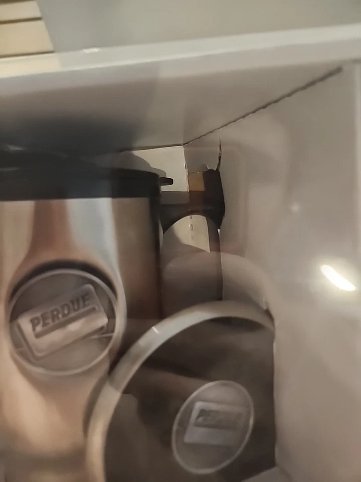 Vaso de bebida caliente de metal Purdue con tapa y taza de café Handel trabajo escuela vintage Foto 4 de 4