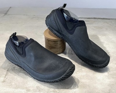 Bogs Urban Walker Shoes Slip On Black Rubber Sole Men's Size 13 US