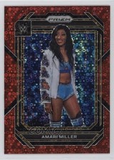 2023 Panini Prizm WWE Under Card Red Prizm 36/99 Amari Miller #149 3a1