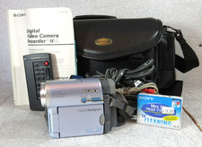 Tested Sony Digital Handycam DCR-TRV19 W/Remote Cables