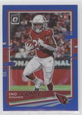 2020 Panini Donruss Optic Rookies Blue Prizm 151/179 Eno Benjamin Rookie RC 7bt