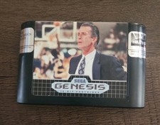 Pat Riley Basketball (Sega Genesis, 1989) Cartridge Only Tested and Working 