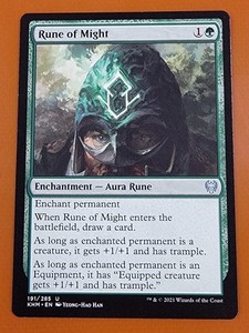 Rune of Might 191/285 Kaldheim