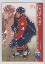 2008-09 Upper Deck Be a Player Player's Club 12/15 Stephen Weiss #75 2o7