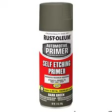 Rust-Oleum 249322 Automotive Self-Etching Primer, Dark Green, 12 Oz