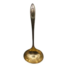 Antique WM. A. ROGERS AA HEAVY ONEIDA LTD Ladle Spoon Tableware Silver Plate