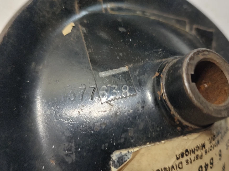 1967-1970 NOS Buick Skylark GS GSX All Models V8 Power Steering Pump Pulley - Image 3 of 4