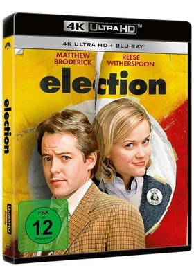 Election (1999)[4K Ultra HD Blu-ray & Blu-ray/Neu/OVP] Polit-Satire /Matthew Bro - Bild 1 von 4