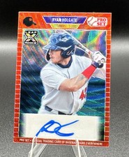 2021 Leaf Pro Set Metal Ryan Holgate XRC AUTO #PA-RH2 RED WAVE PARALLEL