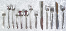 13 Oneida Silverplate Stainless Baby Infant Spoons Forks Knives Many Patterns