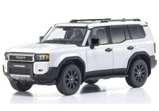 Kyosho 1/43 Toyota Land Cruiser 250 ZX Model Car Platinum White Pearl