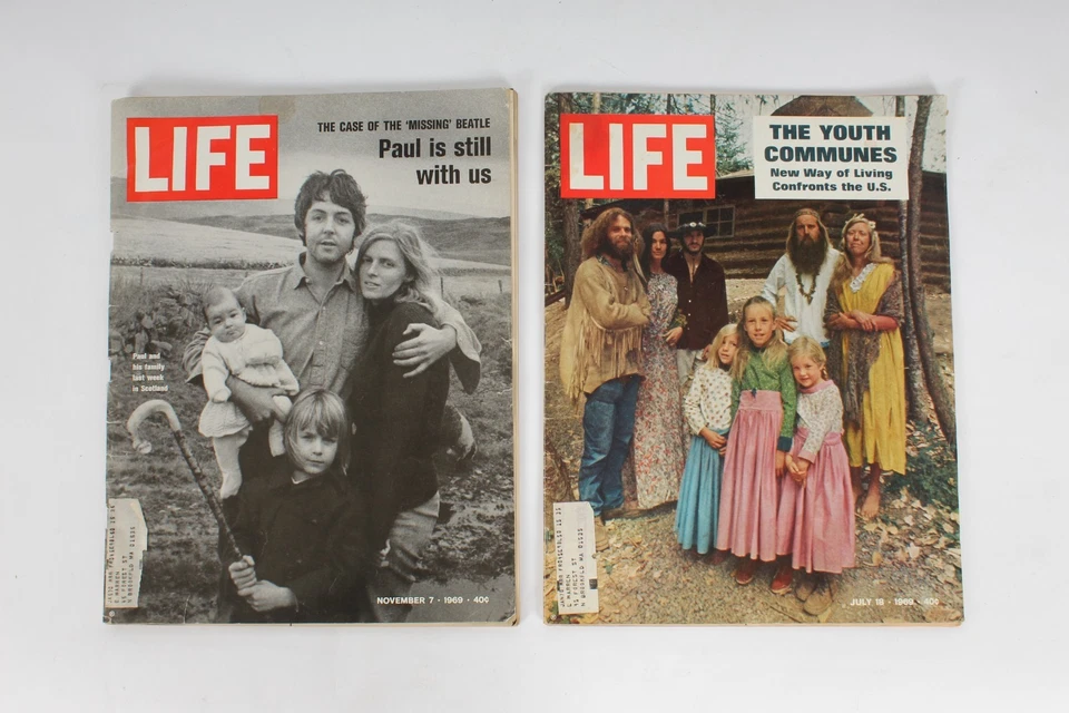 The Beatles LIFE Magazine Nov. 7 1969 PAUL MCCARTNEY MISSING BEATLES + HIPPIE   - Image 3 of 4