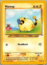 Mareep 75/105 Common Neo Destiny Pokemon Unlimited Heavily Played on eBay