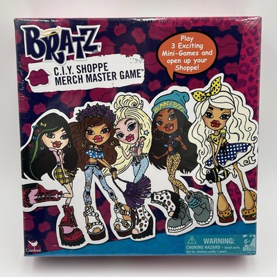New Cardinal Bratz C.I.Y. Shoppe Merch Master Board Game Complete