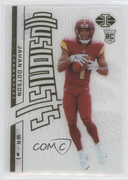 2022 Panini Illusions Illusionists Jahan Dotson #I-15 0o2b