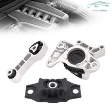 For Fiat 500 1.4L 2013 3PCS Engine Motor & Trans Mount with Torque Strut Mount