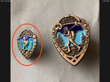 Norwegian Foot March Badge 1 1/2 Inch (Large Size! (BRONZE)