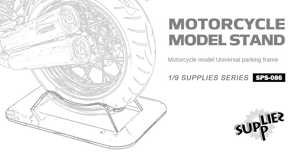 MENG SPS-086 1/9 SUPPLIES SERIES Motorcycle Model Stand