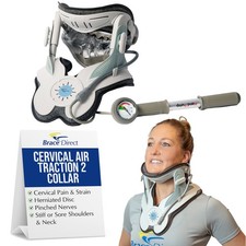 Cervical Neck Air Traction Collar & Stretcher...