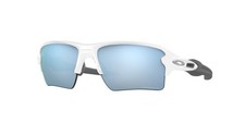 Oakley Flak 2.0 XL Polished White/Prizm jade 59 mm Sunglasses OO9188-9259