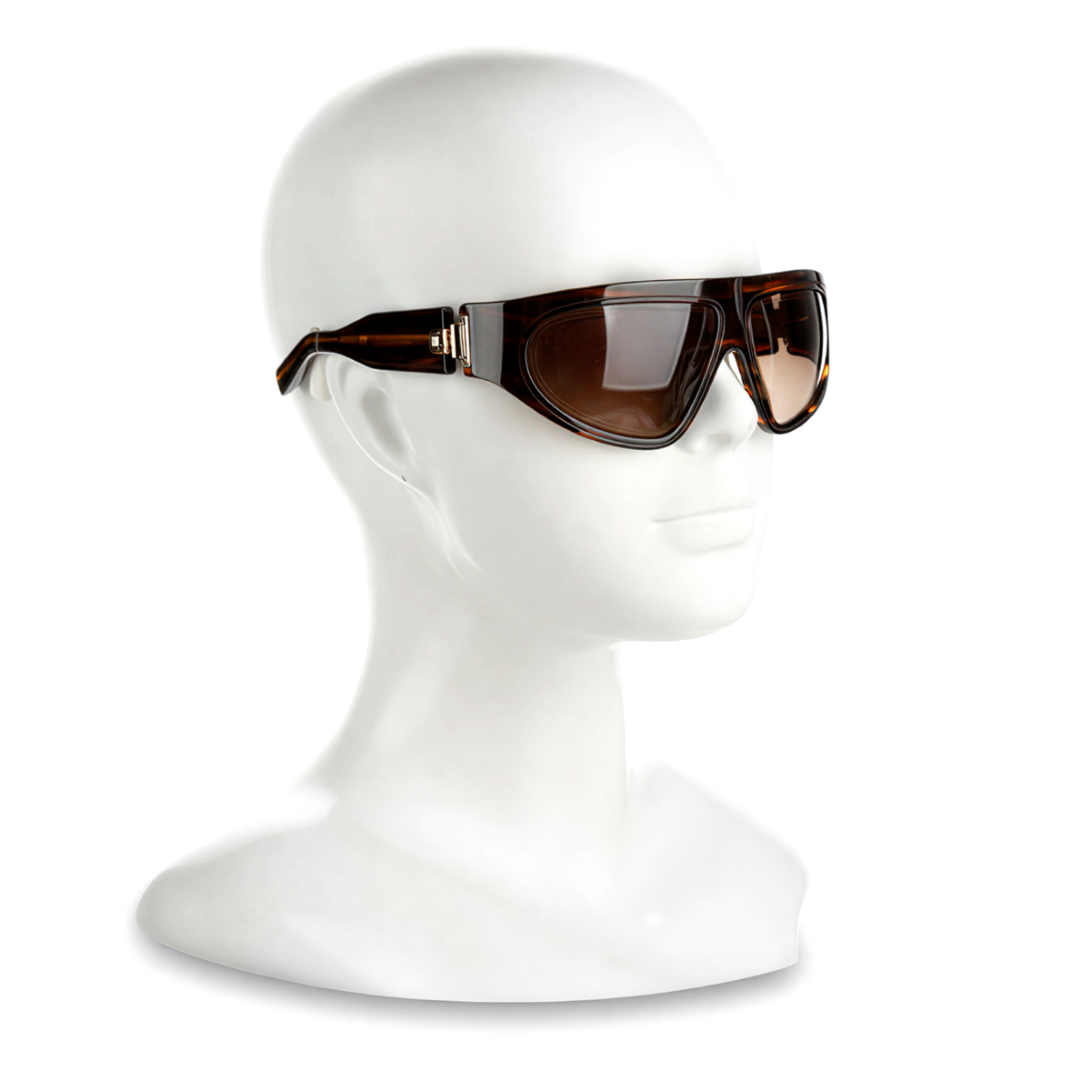 Balmain B-Escape Sunglasses BPS-143B-62 Brown Gold Unisex Luxury