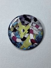  Gift idea Digimon Kyubimon collectable card 1.25in pin small business