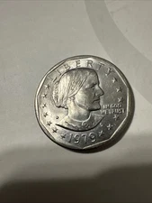 1979 P Susan B Anthony Dollar, Wide Rim Error/variety.  Beautiful Coin-