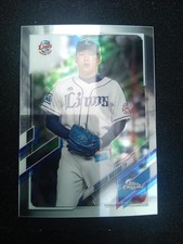 2021 TOPPS CHROME NPB CARD #3 TATSUSHI MASUDA SALTAMA SELBU LIONS