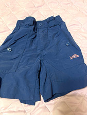 AFTCO Boys Fishing Cargo Shorts Blue Size 24/ Boys 8