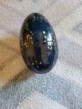 Vintage Wooden Nesting Dolls Eggs Sky Constellations