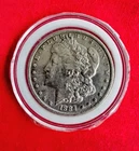 1884 Morgan Silver Dollar, No Mint Mark, 90% Silver, VF/XF, Philadelphia Mint