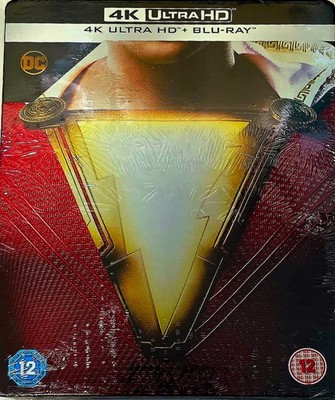 Shazam 4K UHD Blu Ray Steelbook Edition NEU OVP