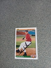 Bob Wickman Signed In Person 1992 Upper Deck White Sox Rc A10