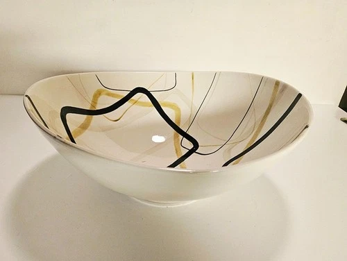 Red Wing Smart Set dinner ware MCM Large Salad Bowl