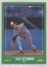 1988 Score Jack O'Connor #434 0f3j